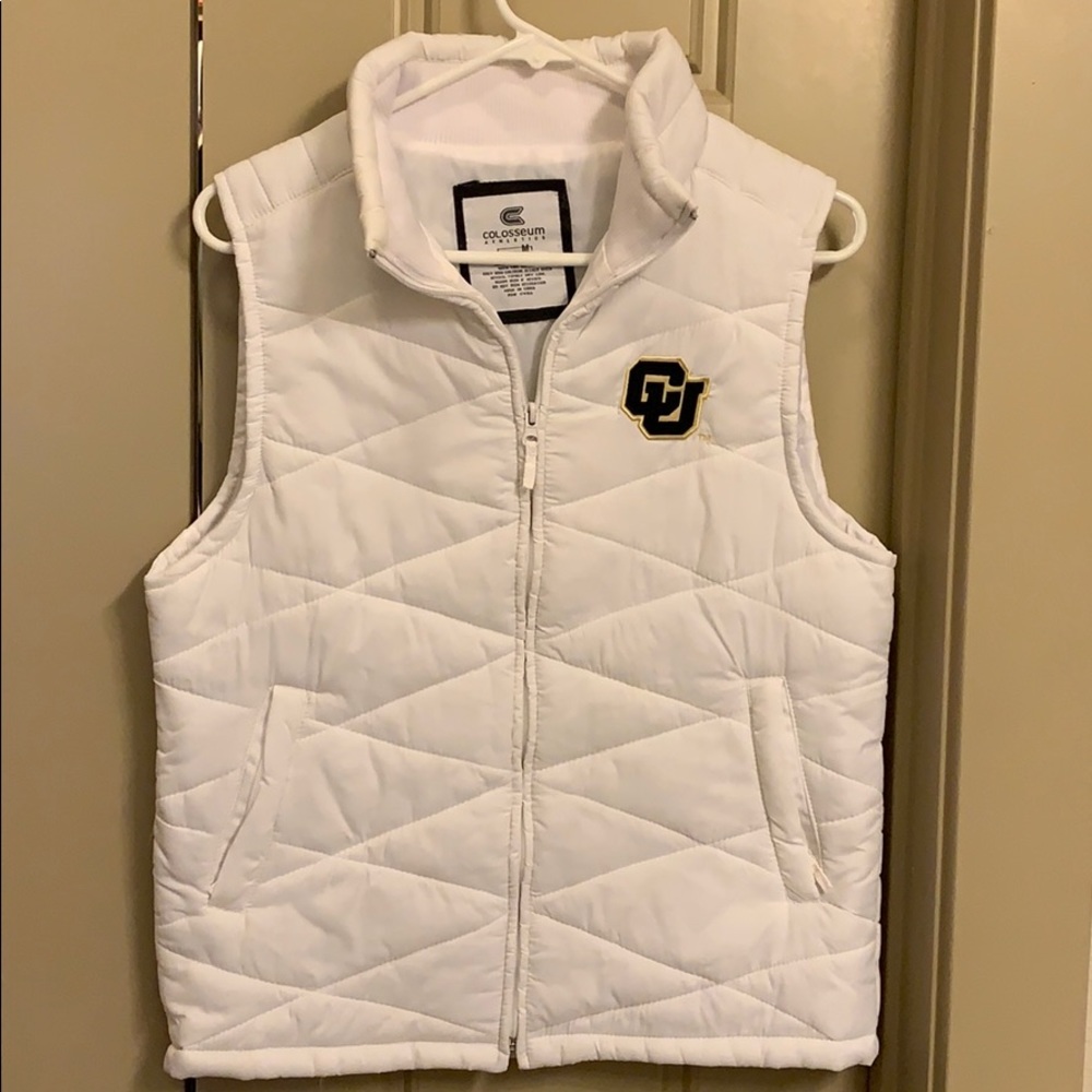 CU boulder puffer jacket. Medium.